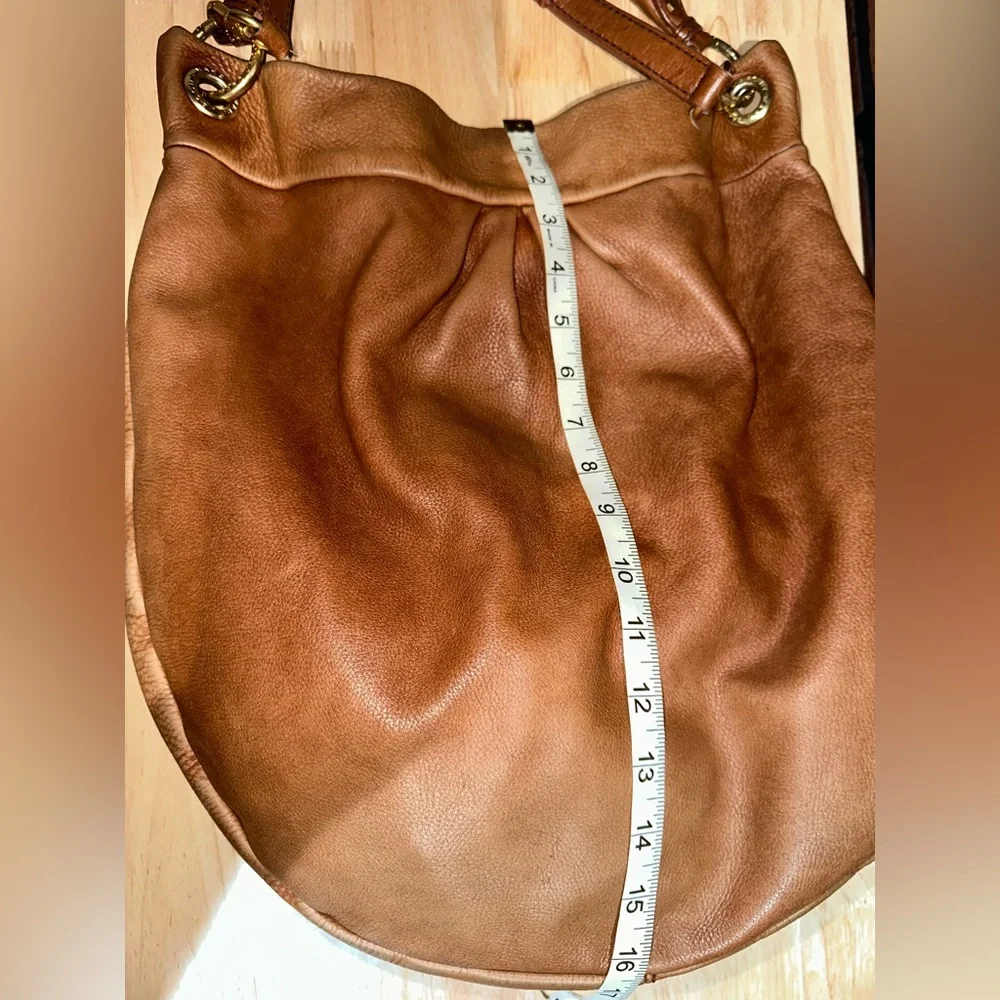 Leather Top Handle Bag